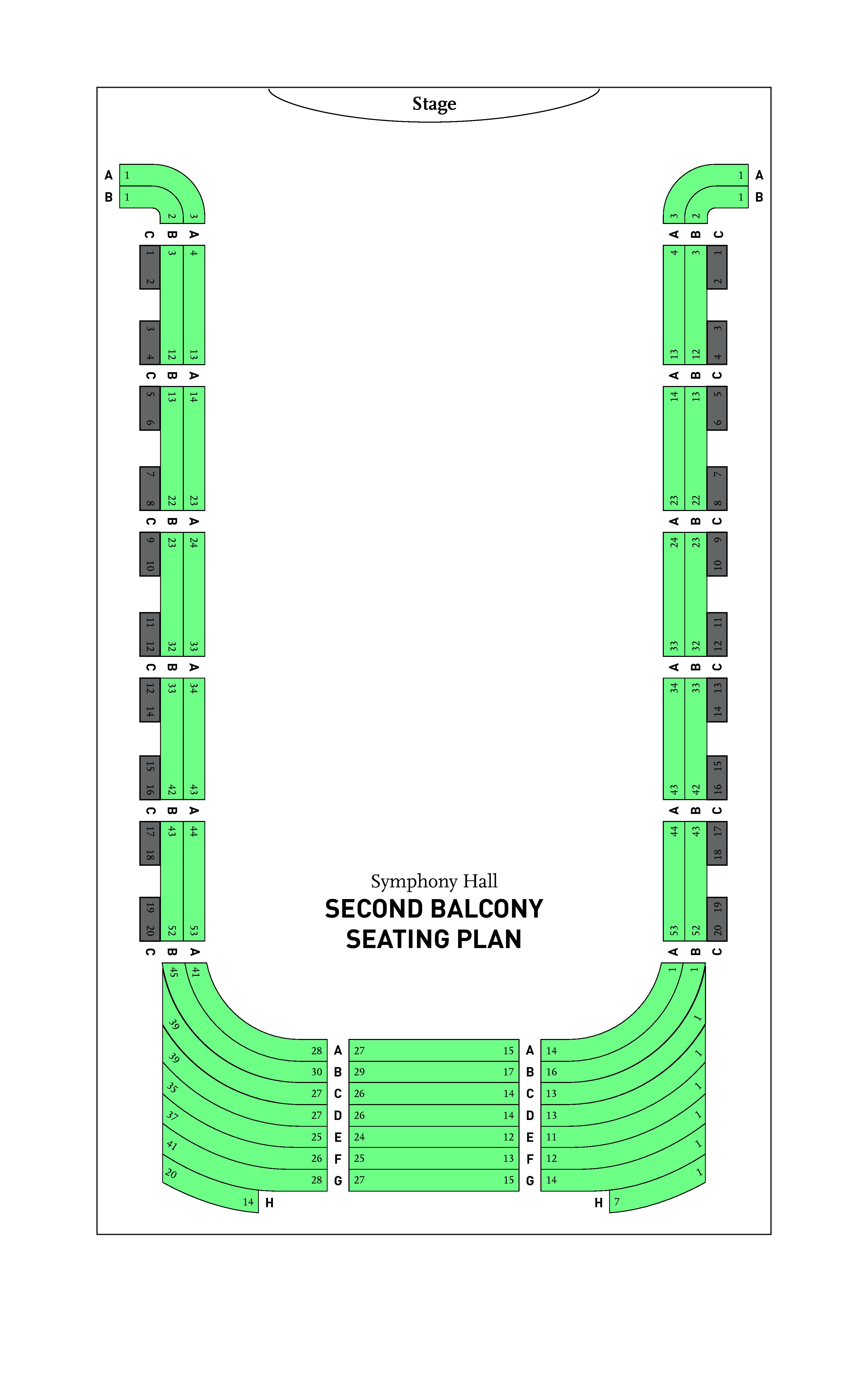 Boston Symphony Orchestra Seating Chart